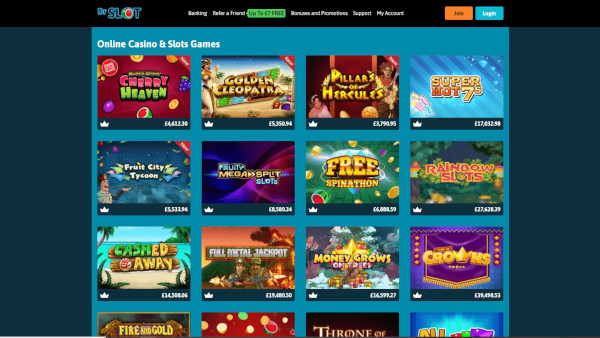 Dr-Slot-Casino-sister-site-games