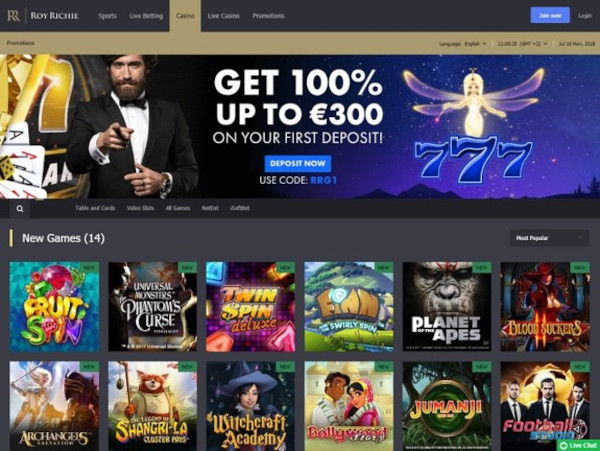 Roy-Richie-Casino-sister-sites-games