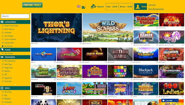 fortune-frenzy-casino-sister-site-games