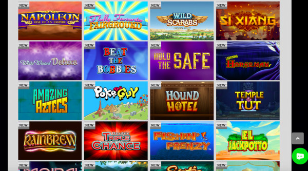 Silver-Fox-Casino-games